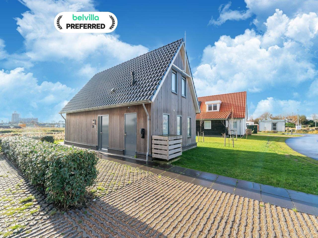 Ferienhaus in Scherpenisse am Naturgebiet in Scherpenisse, Niederländische Nordsee