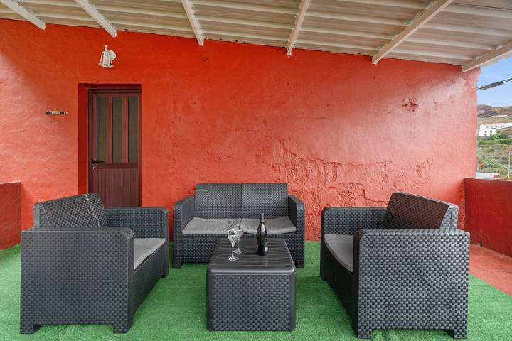 Ferienhaus 'Montaña De Aguarijo' mit Bergblick, privater Terrasse und Wlan in El Mocanal, Valverde
