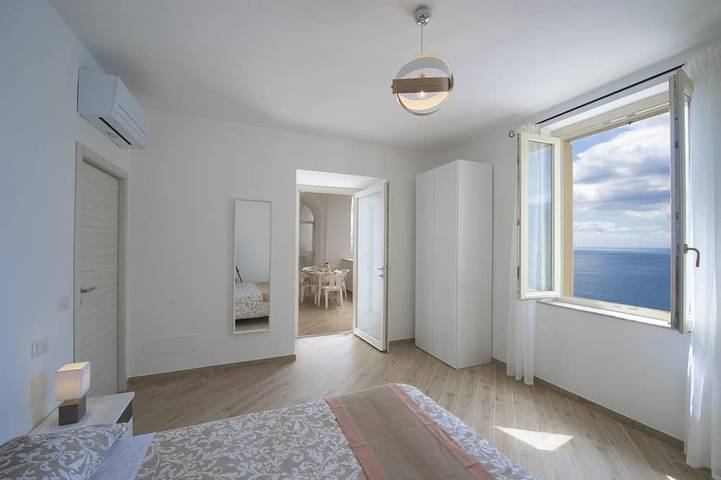 Ganze Wohnung, Casa Palma 2, wirtschaftliche, schöne Aussicht in Gavitella beach, Praiano
