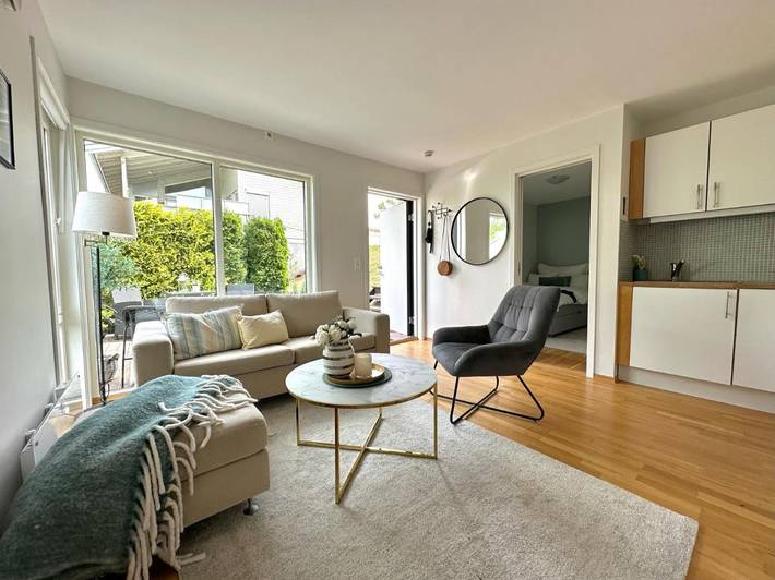 Ferienwohnung für 2 Personen, mit Terrasse