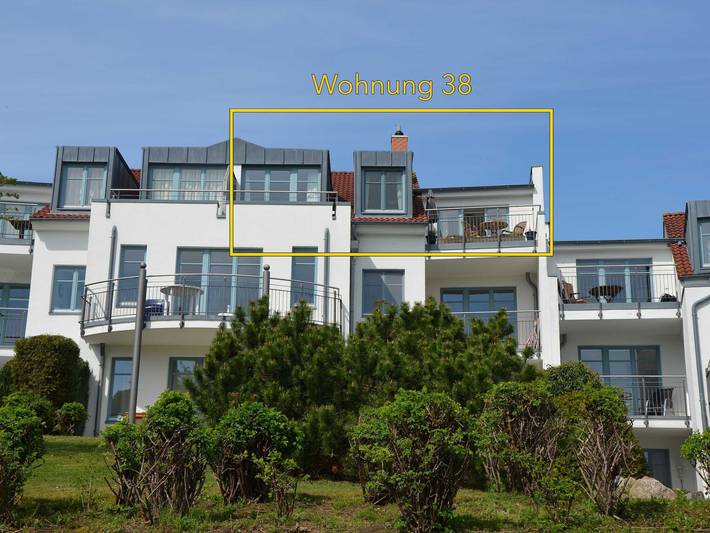 Ferienpark für 3 Personen, mit Seeblick und Balkon sowie Ausblick in Zinnowitz