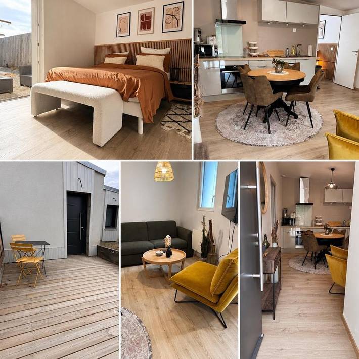 Gîte pour 4 personnes, avec Terrasse à Tirepied - 4