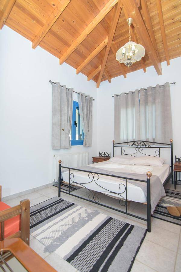 Vakantieappartement voor 4 personen, met tuin en uitzicht in Samos
