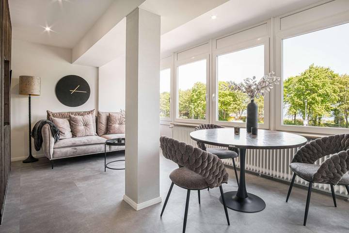 Apartamento entero, Entspanne und genieße: Ferienwohnung "Meer in Sicht" in Eckernförde! in Eckernförde Hauptstrand, Distrito de Rendsburg-Eckernförde