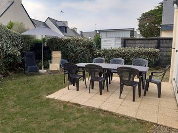 Gîte pour 6 personnes, avec terrasse et jardin dans Port de Saint-Jacques