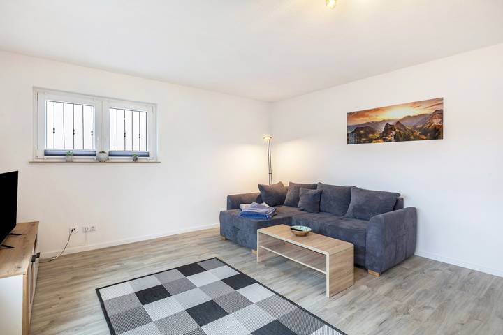 Appartement entier, Appartement « Esselsteigblick » avec vue sur la montagne, terrasse commune et Wi-Fi in Eslohe, Arrondissement du Haut-Sauerland