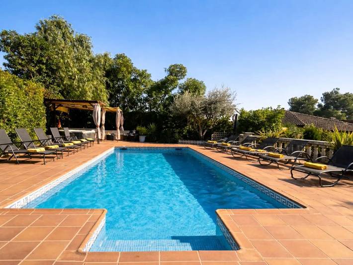 Villa pour 12 personnes, avec jardin à Sitges