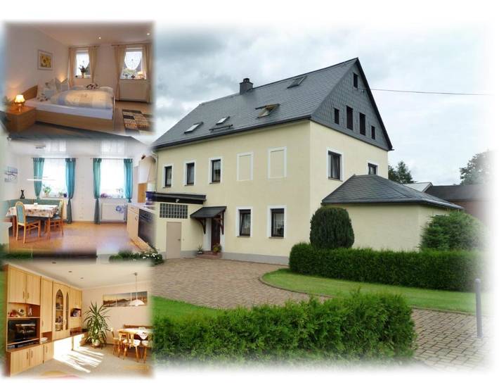 Ferienwohnung für 5 Personen, mit Garten und Ausblick in Olbernhau