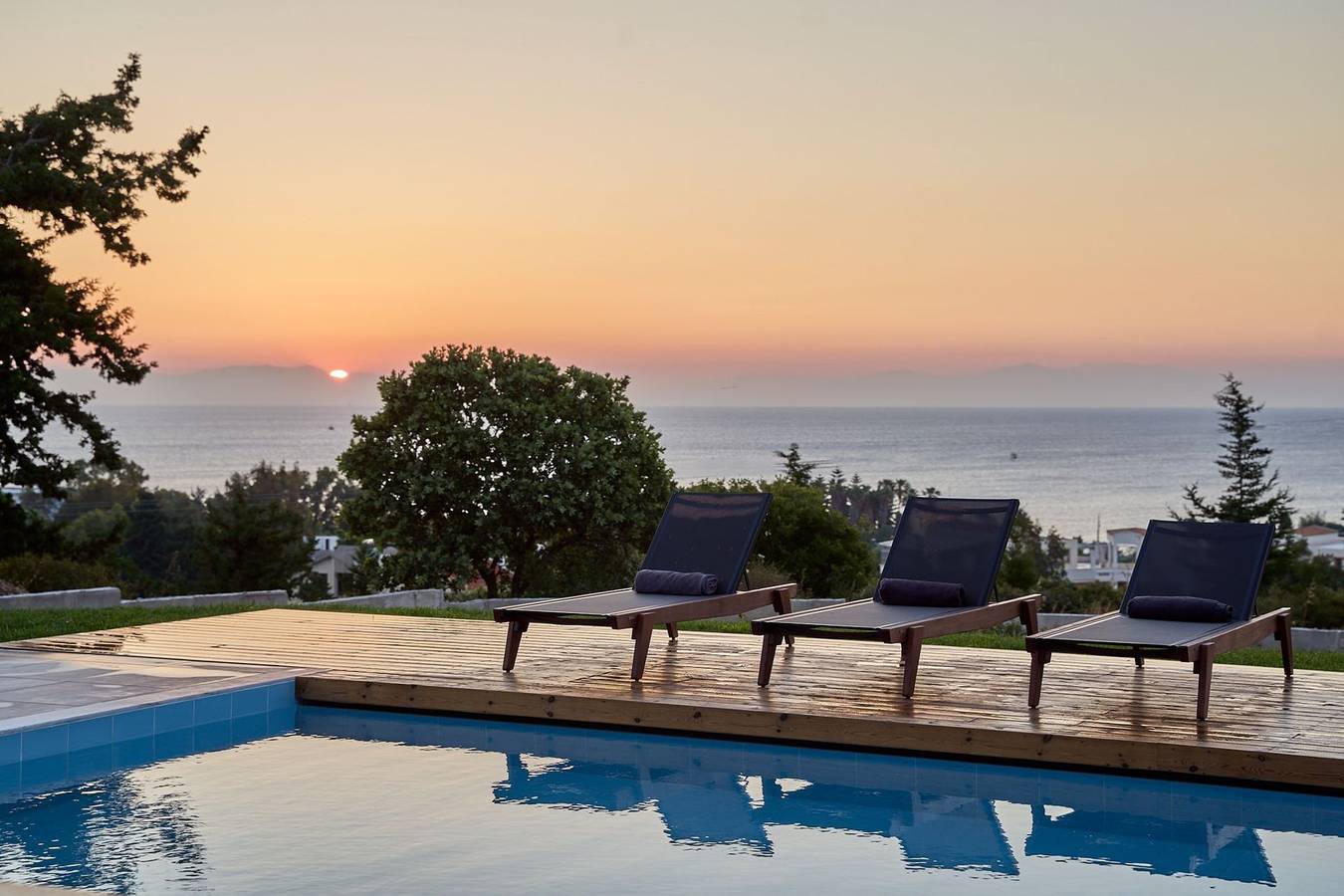 Villa voor 22 personen met balkon in Rhodos