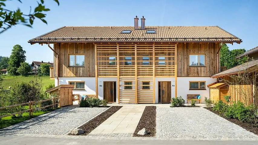 Ferienwohnung für 8 Personen, mit Garten