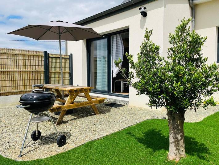 Location de vacances pour 4 personnes, avec jardin et terrasse à Plerguer - 2