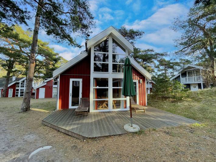 Ferienhaus für 6 Personen, mit Terrasse und Sauna sowie Whirlpool, kinderfreundlich in Baabe