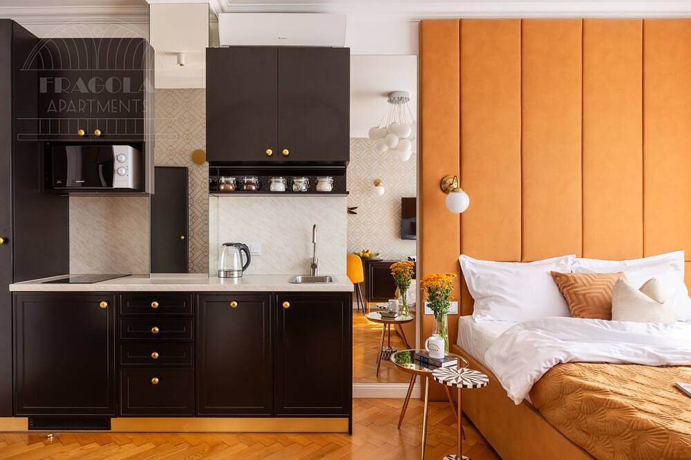 Appartement entier, Feniks Sunblush studio with terrace in Cracovie, Petite-Pologne