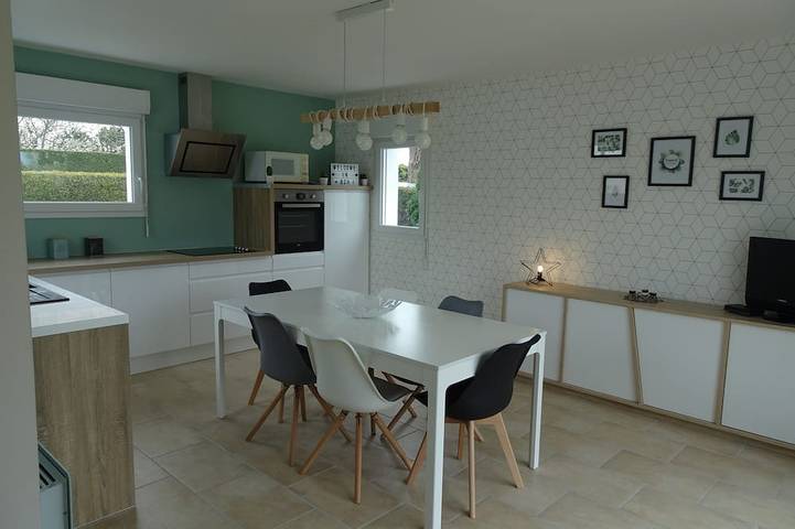 Maison de vacances pour 5 personnes, avec jardin