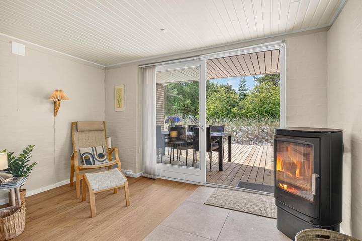 Gemütliches Ferienhaus mit Sauna auf grossem Naturgrundstück in Nørre Nebel, Varde