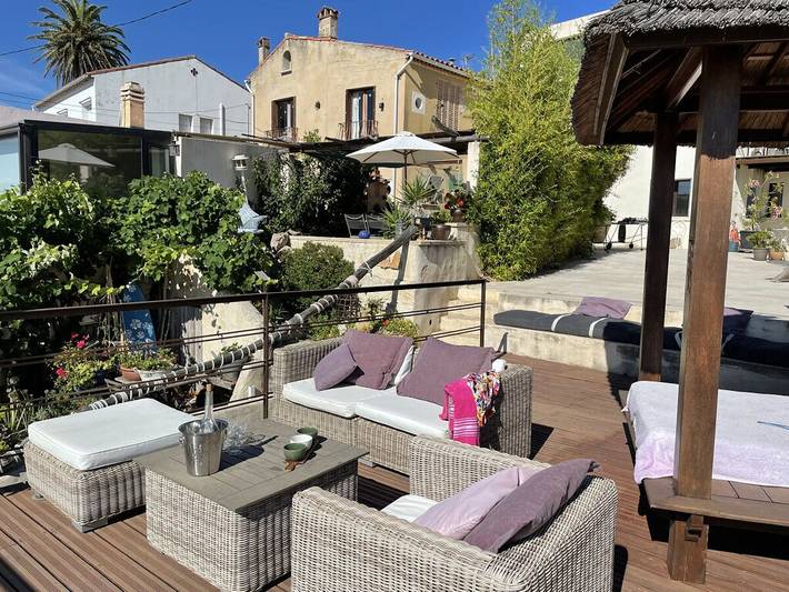 Location de vacances pour 10 personnes, avec jardin, animaux acceptés dans Plage des Sablettes - 3