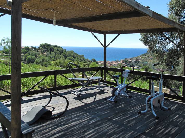 Le Terrazze del Geco Bungalow A in San Lorenzo al Mare, Riviera di Ponente