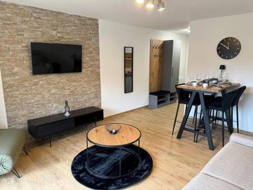 Gîte pour 3 personnes, avec vue et balcon dans Morgins