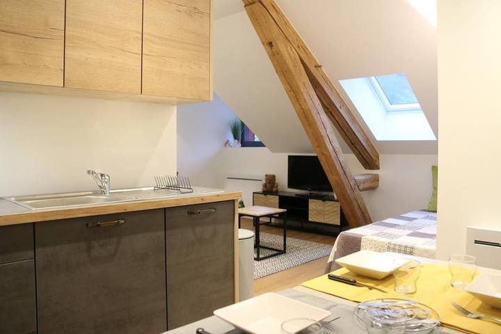 Gîte pour 6 personnes, avec vue à Lullin - 2