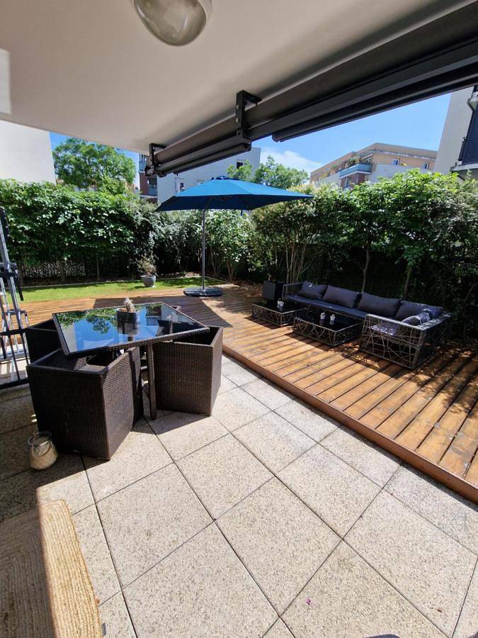 Appartement de vacances pour 4 personnes, avec jardin
