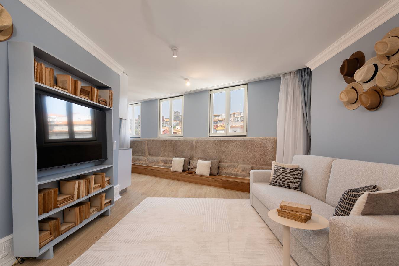Gehele studio, Studio voor 4 personen met balkon in Sé (Porto), Porto