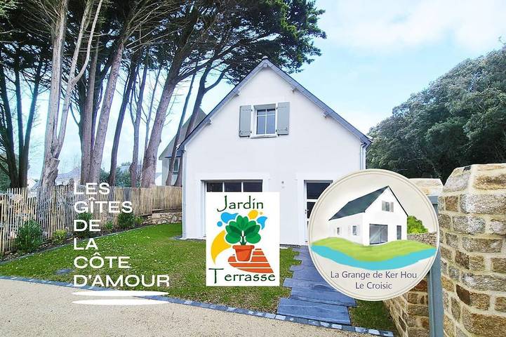 Location de vacances pour 6 personnes, avec jardin à Le Croisic