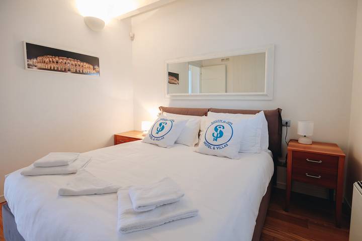 Ferienwohnung für 6 Personen, mit Garten und Pool sowie Seeblick in Castelnuovo del Garda - 2