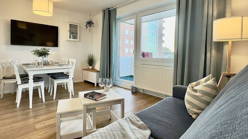 Ferienwohnung für 4 Personen, mit Balkon in Horumersiel - 3