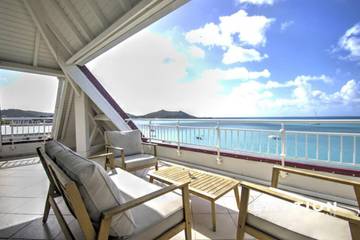Gîte pour 2 personnes, avec vue et terrasse dans Baie de Grand Case