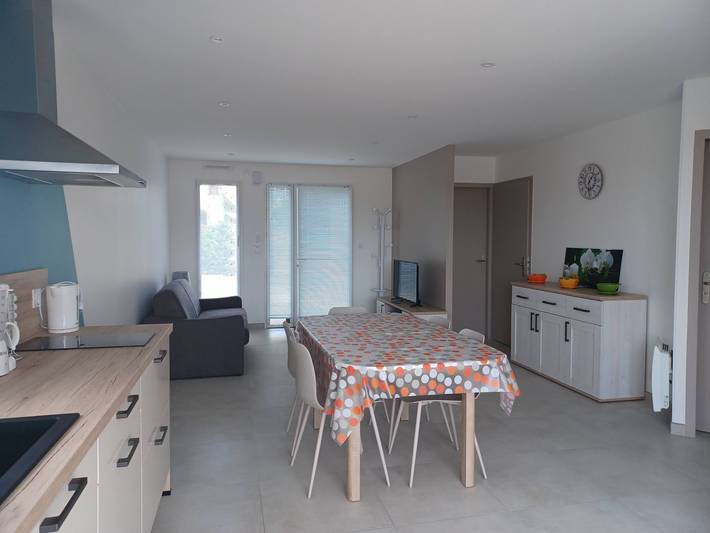 Gîte pour 4 personnes, avec terrasse