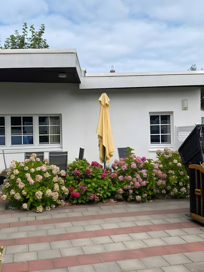 Vakantiewoning voor 2 personen, met tuin op Norderney