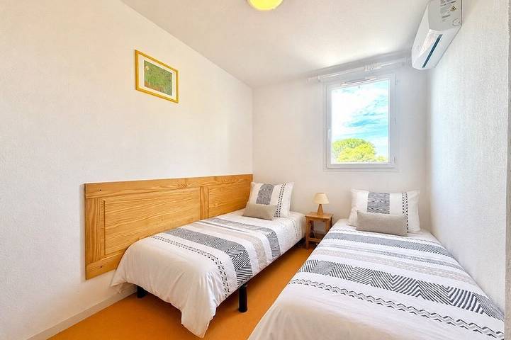 Appartement entier, La cachette du mas, 4 pers Piscine à Calvisson in Calvisson, Côte méditerranéenne (France)