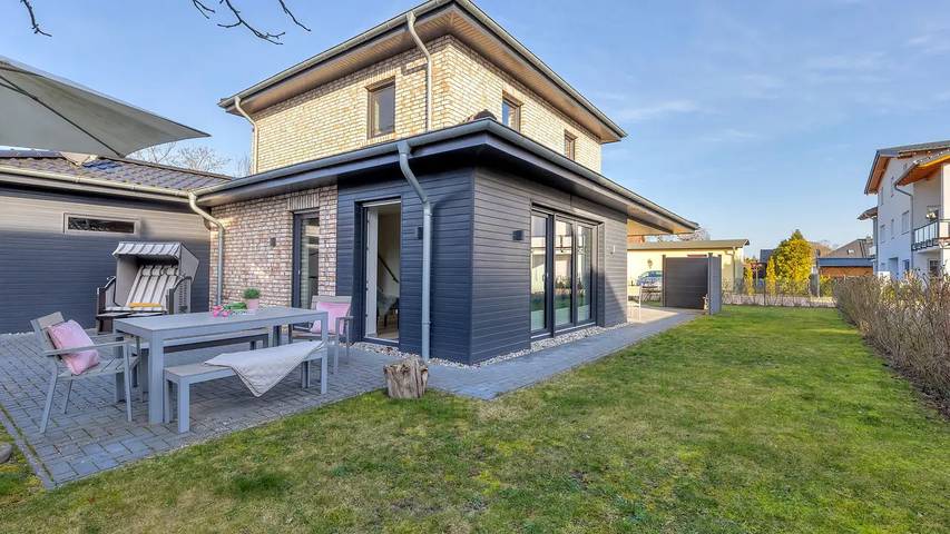 Ferienhaus für 8 Personen, mit Garten und Terrasse sowie Sauna, mit Haustier in Zempin - 2