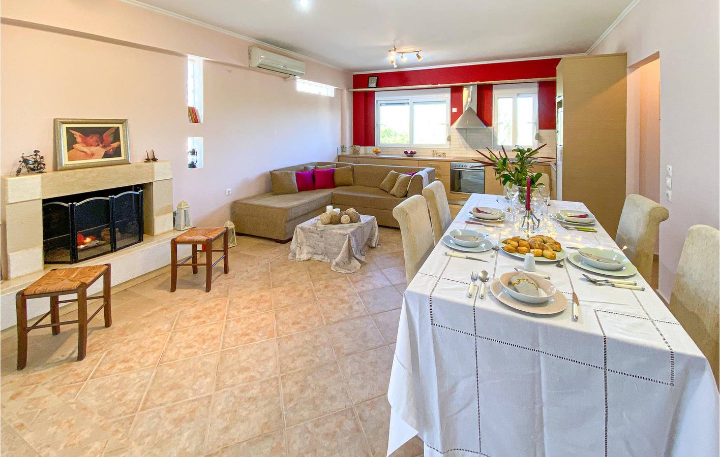 Gemütliche Wohnung mit Terrasse und WLAN – 700 m bis zur Küste! in Golf von Patras