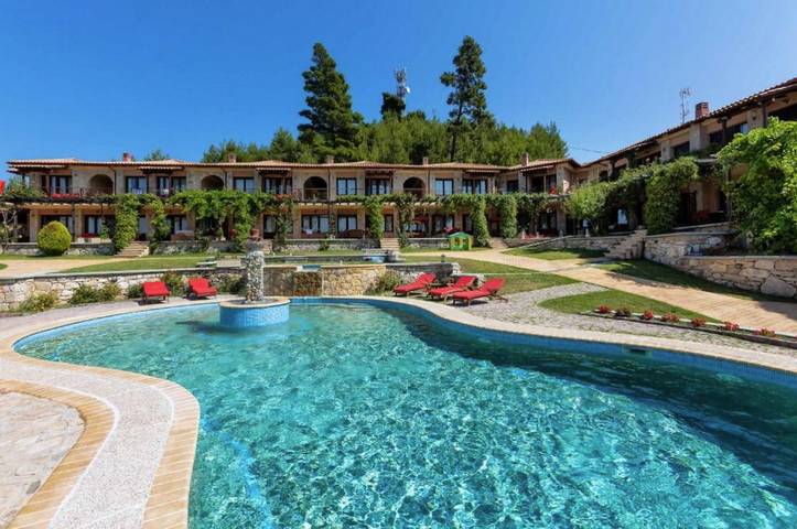 Ferienhaus für 5 Personen, mit Meerblick und Balkon sowie Garten in Chalkidiki - 3