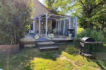 Maison de vacances pour 4 personnes, avec jardin et terrasse dans Saône-et-Loire
