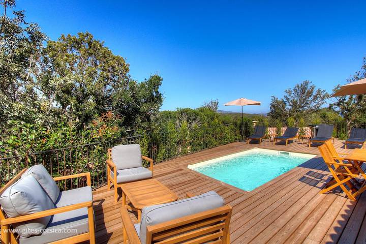 Gîte für 4 Personen, mit Terrasse und Pool in Porto-Vecchio - 3