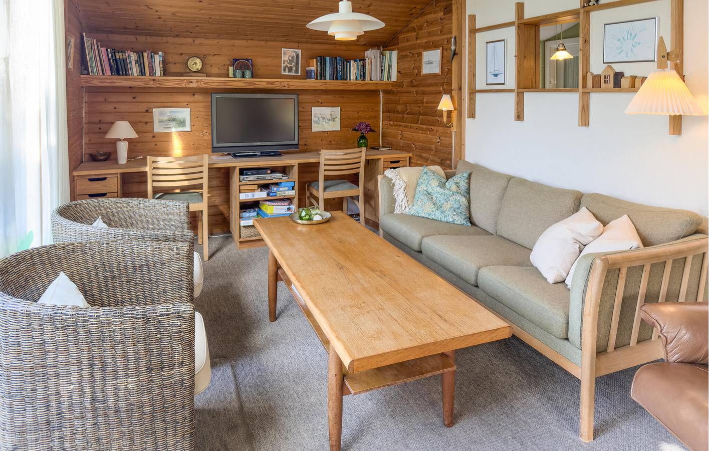 Ferienhaus für 5 Personen mit Terrasse in Norsminde, Aarhus und Umgebung