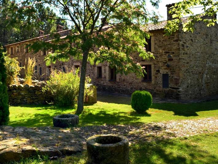 Chalet para 2 personas, con Terraza además de Jardín y Piscina en Extremadura