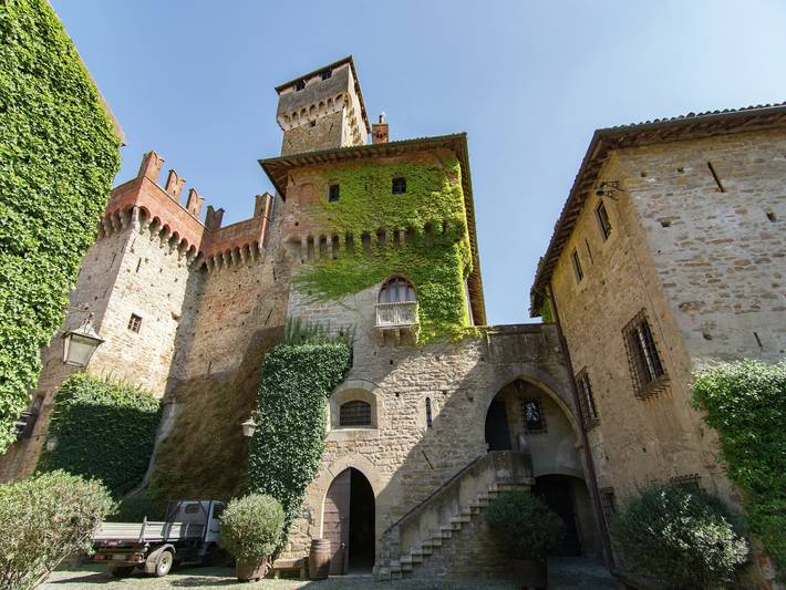 Schloss für 4 Personen, mit Garten und Ausblick im Piemont - 4
