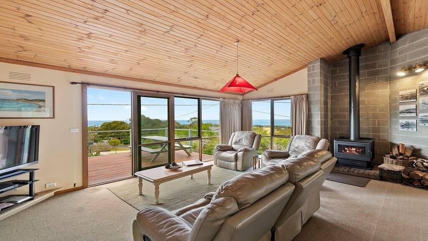 Holiday rental for 9 people, with garden and balcony in Anglesea