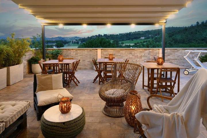 Bed and Breakfast für 2 Personen, mit Ausblick und Terrasse - 1