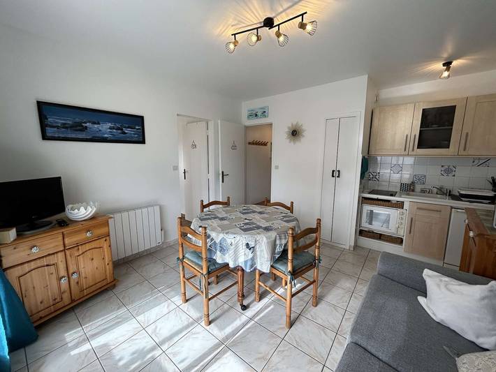 Appartement de vacances pour 5 personnes, avec balcon à Saint-Hilaire-de-Riez