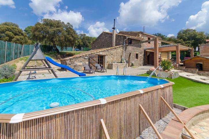 Casa rural para 10 personas, con jardín en Massanet de la Selva - 3