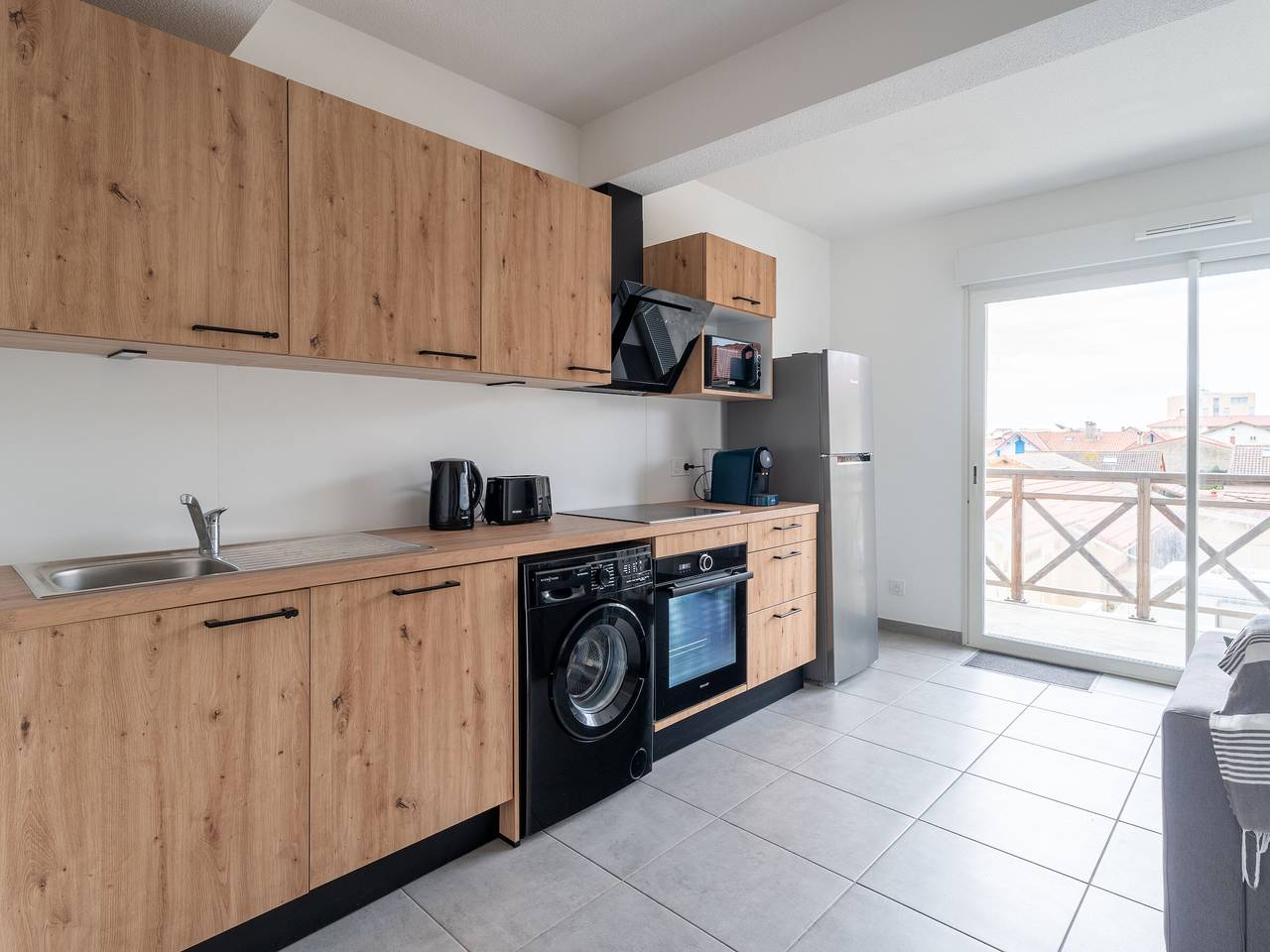 Appartement entier, Appartement moderne à 50m de l'océan, pour 4, avec parking à Mimizan Plage in Mimizan Plage, Mimizan