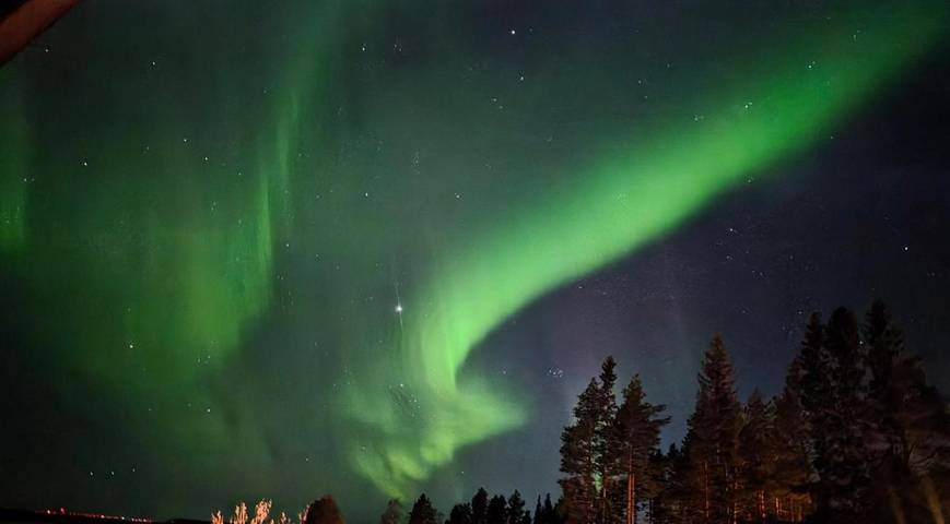 Ferienhaus für 4 Personen, mit Ausblick und Terrasse in Lappland (Schweden) - 2