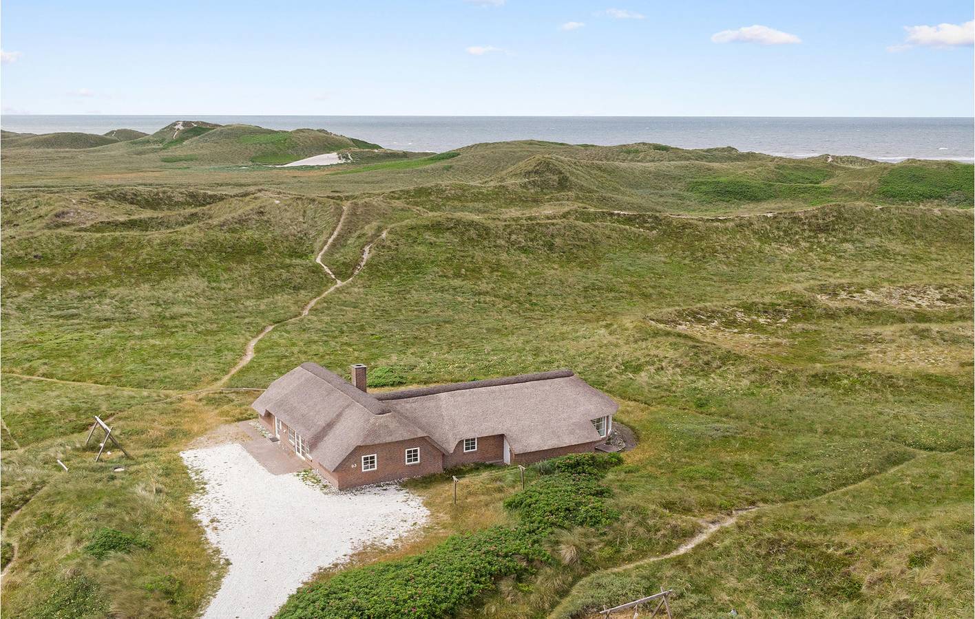 Luxus-ferienhaus für 8 Personen in Klegod Strand, Holmsland Klit