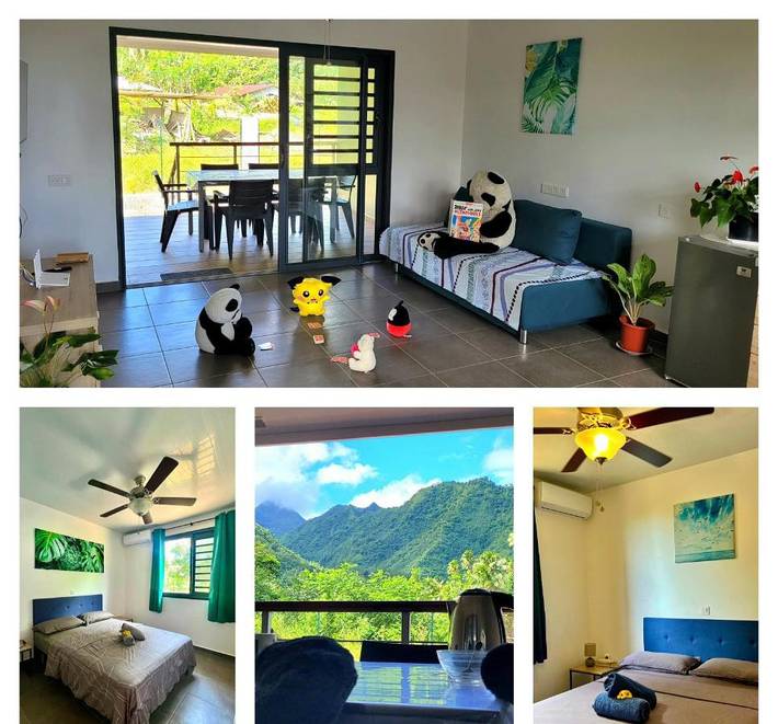 Location de vacances pour 14 personnes, avec vue et jardin dans Teahupo'o - 3