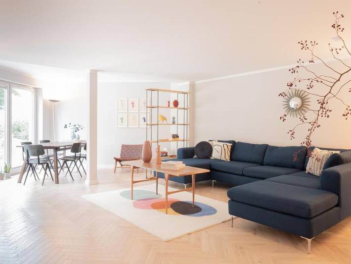 Holiday apartment for 4 people, with view and garden as well as sauna and lake view - 1