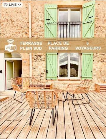 Gîte pour 6 personnes, avec vue et terrasse à Avignonet-Lauragais
